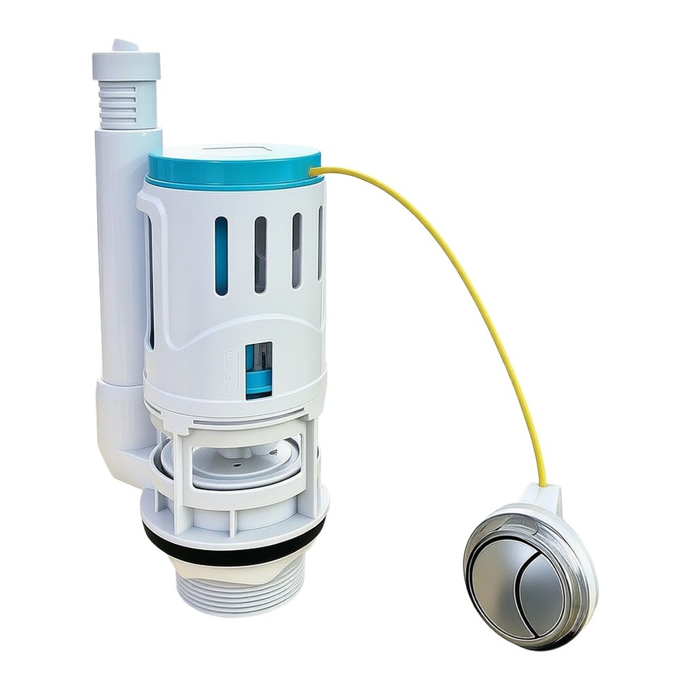 Toilet Flush Valve - 1 adet çift tahliye vanası kablosu