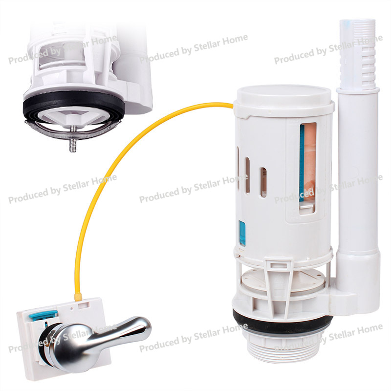 Toilet Flush Valve - Ön Anahtar Tipi Kablolu Kumandalı Yan
