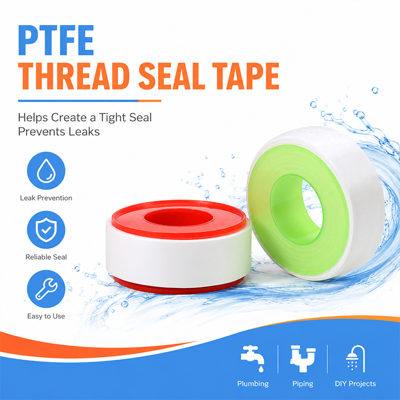 Plumbing Tape Ptfe - 5 adet Premium Geniş Uzunlukta PTFE