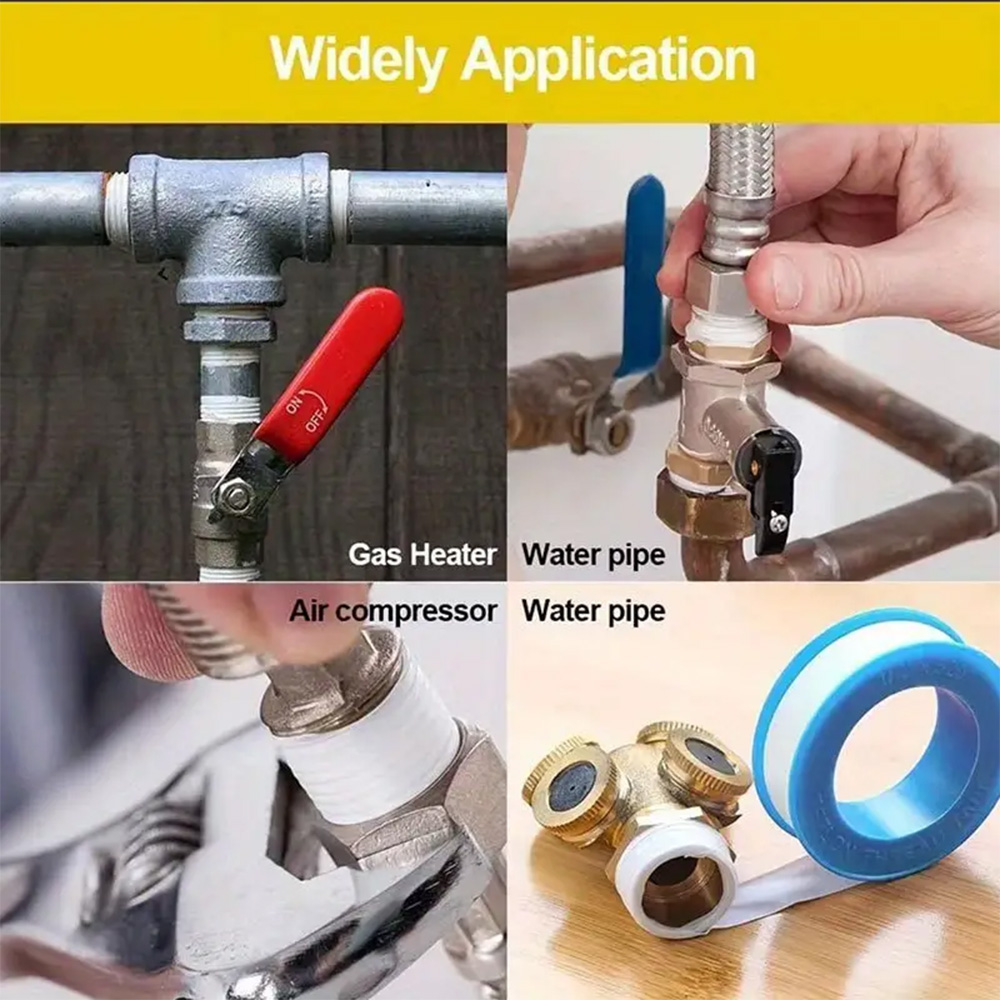5 rulo/paket PTFE sıhhi tesisa - Plumbing Tape Ptfe incelemesi ve fiyatı
