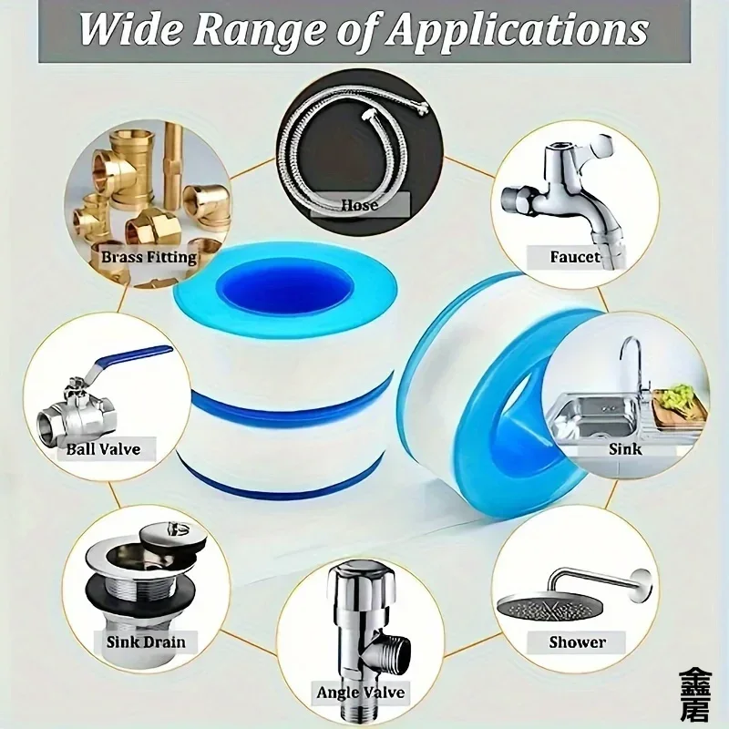 10 adet conta bandı iplik cont - Plumbing Tape Ptfe incelemesi ve fiyatı