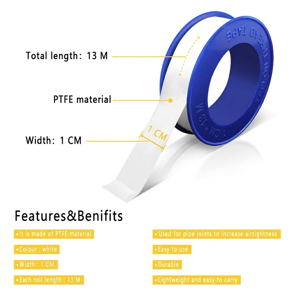 YITAPE 3/6 Rulo PTFE Diş Sızdı - Plumbing Tape Ptfe incelemesi ve fiyatı