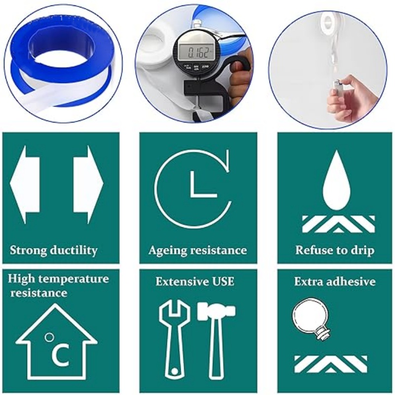 5 adet conta bandı iplik conta - Plumbing Tape Ptfe incelemesi ve fiyatı