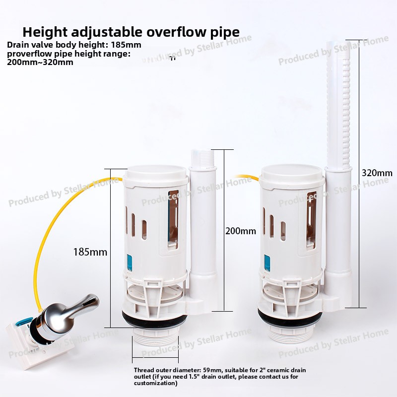 Ön Anahtar Tipi Kablolu Kumand - Toilet Flush Valve incelemesi ve fiyatı