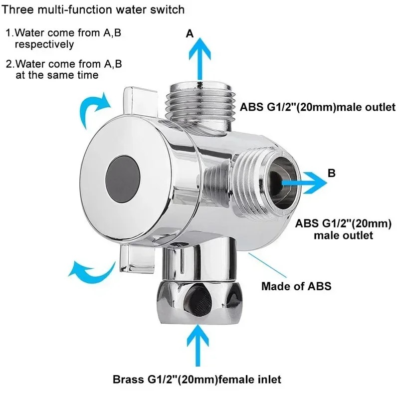 Yönlendirme Vanası G1/2 Splitt - Toilet Flush Valve incelemesi ve fiyatı