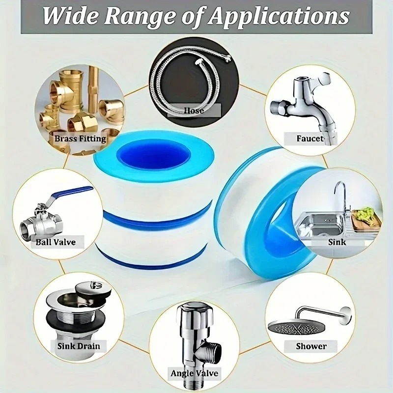 1-20 adet musluk sızdırmazlık  - Plumbing Tape Ptfe incelemesi ve fiyatı